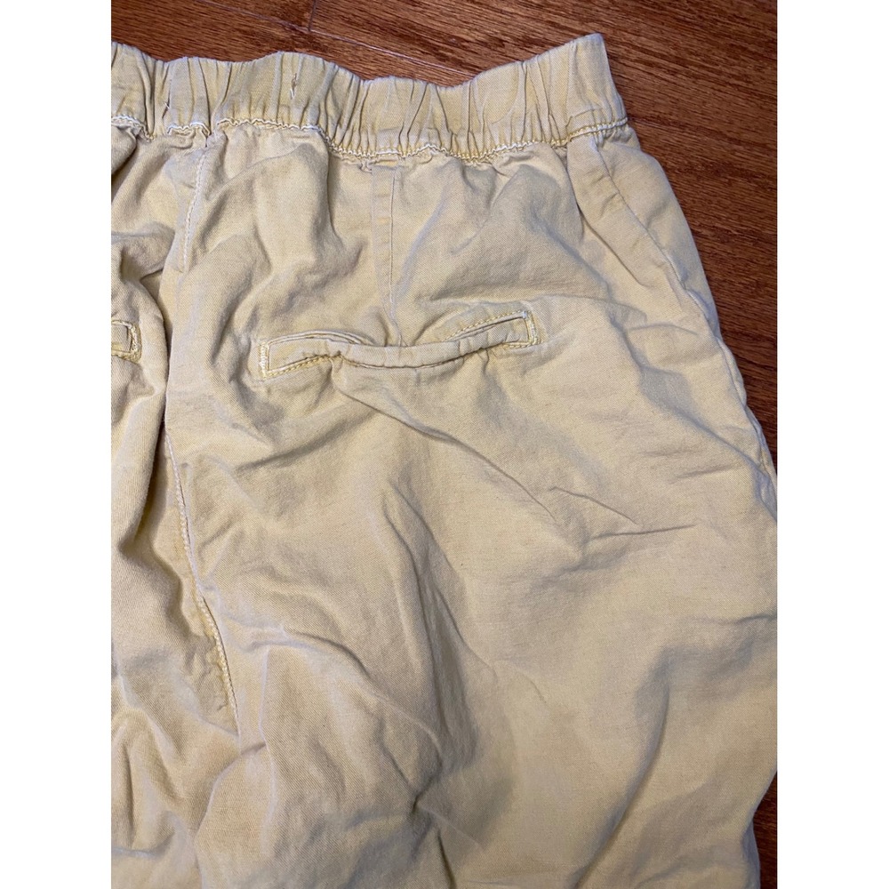 Zara Light Brown Cargo Pants with‎ Linen Size 6 - Picture 13 of 14